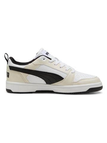Puma Sneakersy "Rebound v6" w kolorze biało-beżowo-czarnym