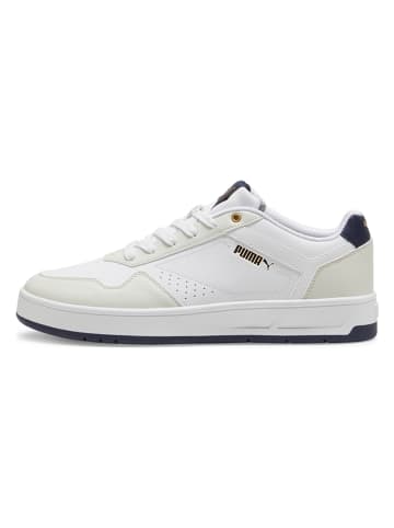 Puma Sneakersy "Court Classic" w kolorze granatowo-białym