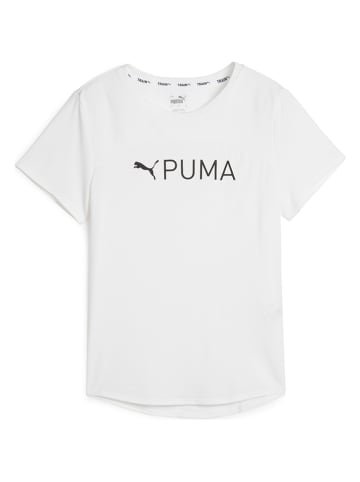 Puma Koszulka sportowa "Fit" w kolorze białym