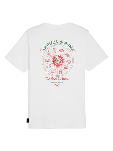 Puma Koszulka "Pizza" w kolorze białym