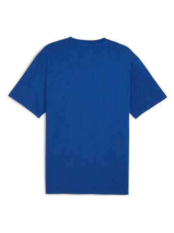 Puma Koszulka "Power" w kolorze biało-niebiesko-granatowym
