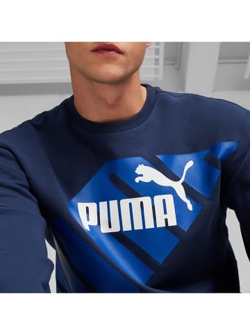 Puma Sweatshirt "Power" donkerblauw