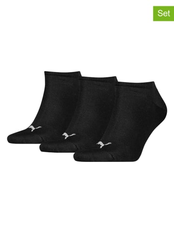 Puma 3er-Set: Socken in Schwarz