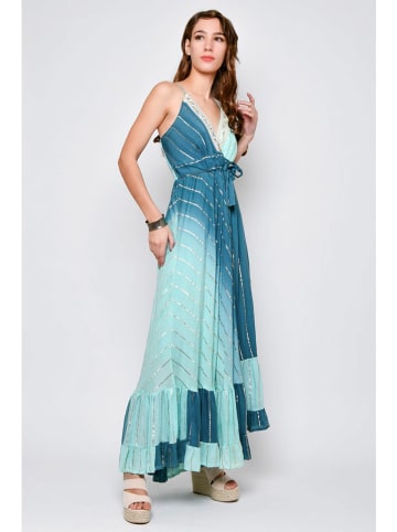 H.H.G. Sukienka w kolorze morsko-błękitnym