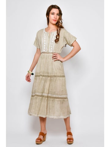 H.H.G. Kleid in Beige