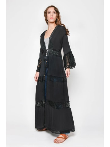 H.H.G. Kimono in Schwarz