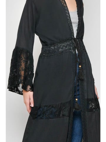 H.H.G. Kimono in Schwarz