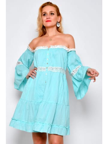 H.H.G. Kleid in Türkis