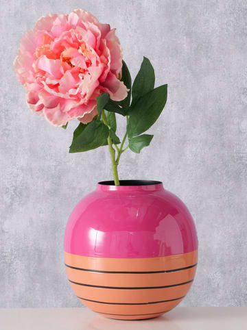 Boltze Vase "Tucol" in Pink/ Orange - (H)19,5 cm