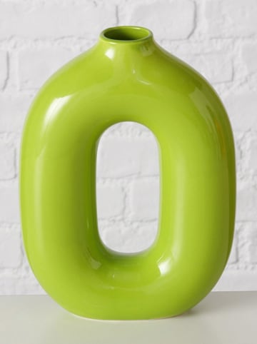 Boltze Wazon "Lime" w kolorze zielonym - wys. 22,7 cm