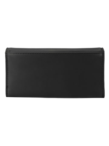 Bellicci Skórzany portfel "Nova" w kolorze czarnym - 19 x 9,5 x 2,5 cm