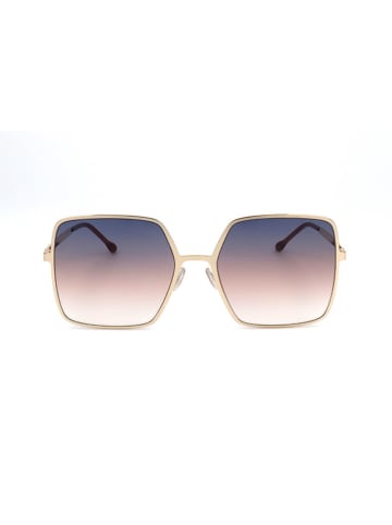 Isabel Marant Damskie okulary przeciwsłoneczne w kolorze złoto-niebieskim
