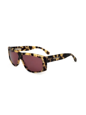 ISABEL MARANT ÉTOILE Damen-Sonnenbrille in Schwarz-Gelb/ Bordeaux