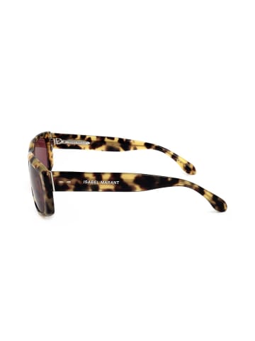 ISABEL MARANT ÉTOILE Damen-Sonnenbrille in Schwarz-Gelb/ Bordeaux
