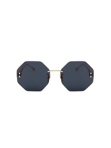 Isabel Marant Damskie okulary przeciwsłoneczne w kolorze złoto-granatowym