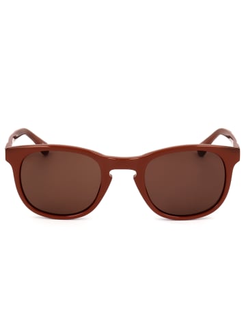 Dries Van Noten Męskie okulary przeciwsłoneczne w kolorze brązowym