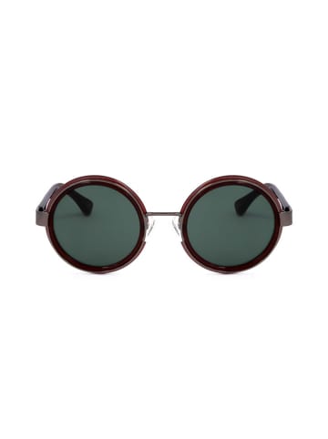 Linda Farrow Damskie okulary przeciwsłoneczne w kolorze antracytowo-brązowo-czarnym