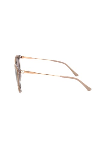 Jimmy Choo Damen-Sonnenbrille in Beige-Gold/ Hellbraun