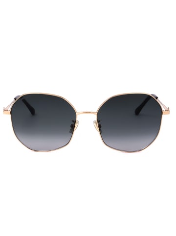 Jimmy Choo Damen-Sonnenbrille in Dunkelblau/ Gold
