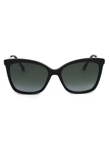 Jimmy Choo Damen-Sonnenbrille in Schwarz/ Gold