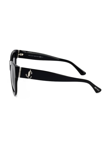 Jimmy Choo Damen-Sonnenbrille in Schwarz/ Dunkelblau