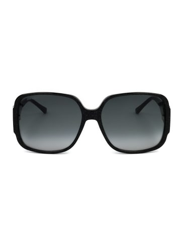 Jimmy Choo Damskie okulary przeciwsłoneczne w kolorze czarno-granatowym