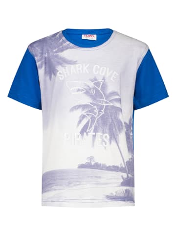 Topo Shirt blauw/grijs