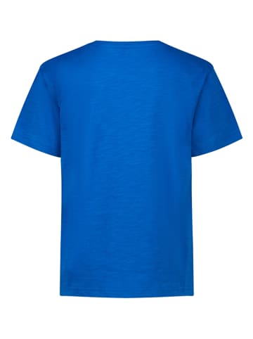 Topo Shirt in Blau/ Grau