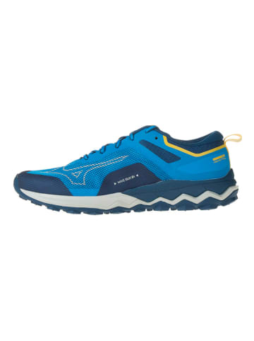 Mizuno Trailrunningschoenen "Wave Ibuki" blauw/donkerblauw/geel