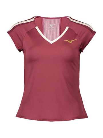 Mizuno Koszulka sportowa w kolorze czerwonym