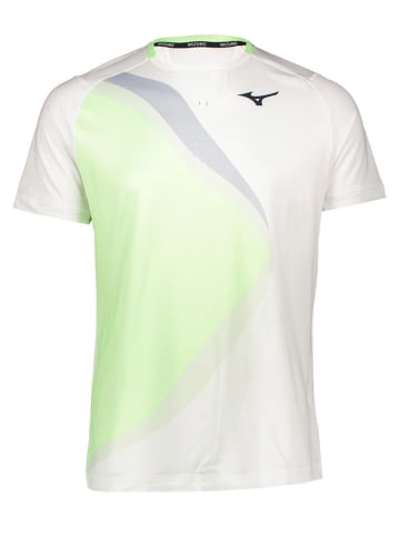 Mizuno Koszulka sportowa "Release Shadow" w kolorze białym