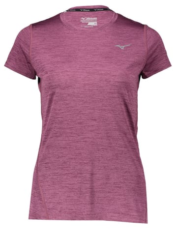 Mizuno Koszulka "Impulse Core" w kolorze fioletowym do biegania