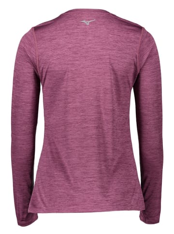 Mizuno Koszulka "Impulse Core" w kolorze fioletowym do biegania