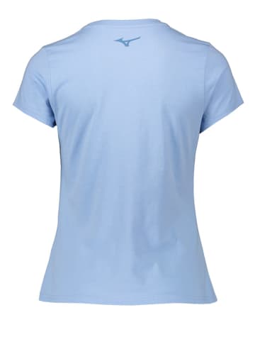 Mizuno Koszulka sportowa w kolorze błękitnym