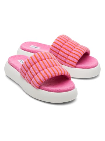 TOMS Pantoletten in Pink