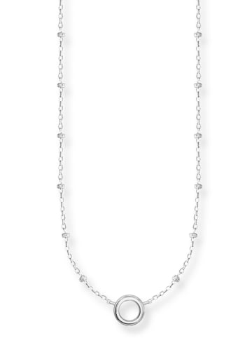 Thomas Sabo Silber-Halskette mit Schmuckelementen - (L)40 cm