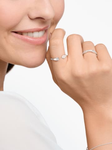 Thomas Sabo Zilveren ring met edelstenen