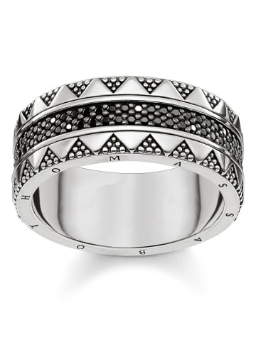 Thomas Sabo Zilveren ring met edelstenen