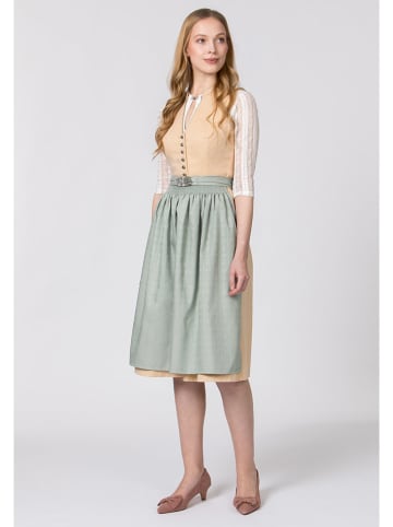 Stockerpoint Dirndl "Makena" geel/mintgroen