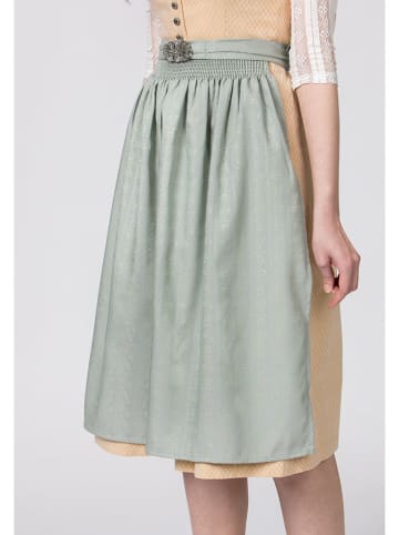 Stockerpoint Dirndl "Makena" geel/mintgroen