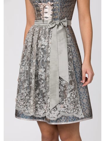 Stockerpoint Dirndl "Shanaya" blauw/grijs