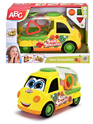 Dickie Pojazd "ABC Smoothie" w kolorze żółtym - 12 m+