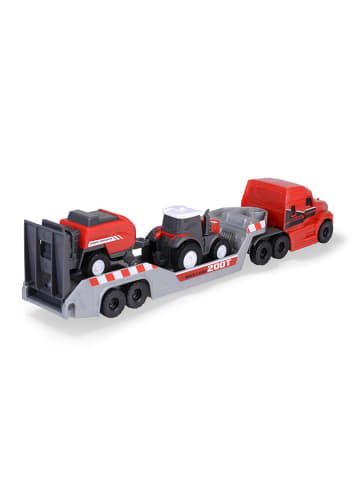Dickie Pojazd "Massey Ferguson Micro Farm Truck" w kolorze czerwonym - 3+
