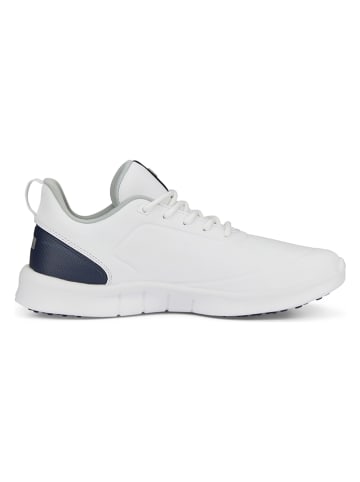 Puma Golfschuhe "Laguna Fusion" in Weiß/ Dunkelblau