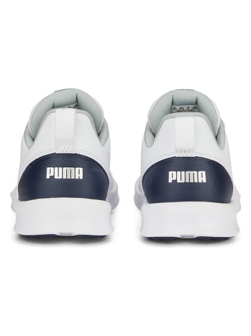 Puma Golfschuhe "Laguna Fusion" in Weiß/ Dunkelblau