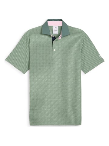 Puma Koszulka polo w kolorze zielonym