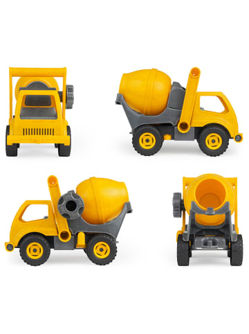 LENA Pojazd "Concrete mixer" w kolorze żółtym - 2+