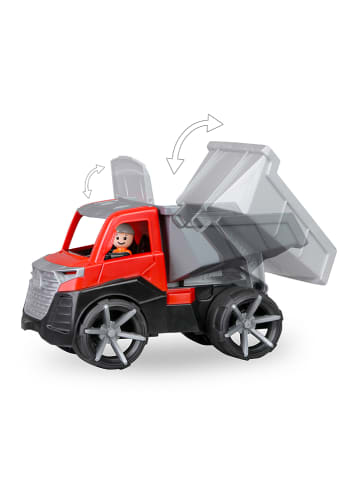 LENA Speelvoertuig "TRUXX Kiepwagen" rood/grijs - vanaf 2 jaar