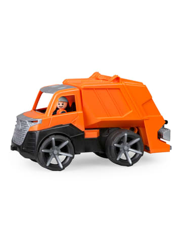 LENA Spielfahrzeug "TRUXX² Müllwagen" in Orange - ab 2 Jahren