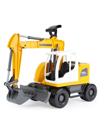 LENA Pojazd "WORXX Bagger Liebherr A918 Litronic" w kolorze żółtym - 3+
